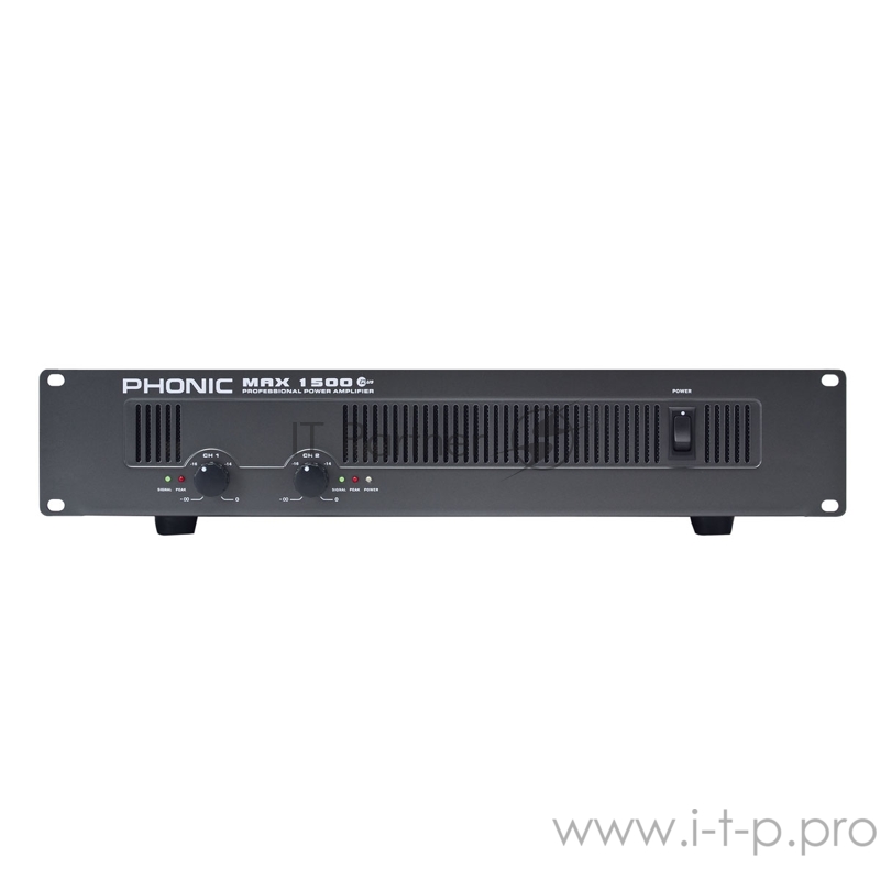 Аналоговый усилитель мощности Phonic MAX 1500