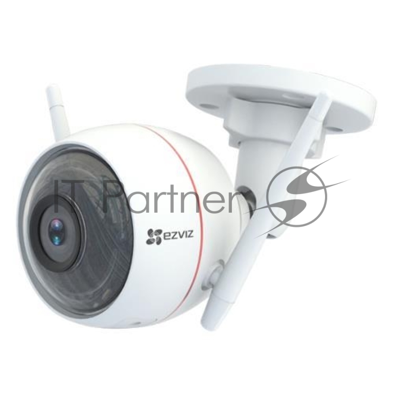 Видеокамера IP Ezviz C3W 1/2.7 Progressive Scan CMOS, 0.01Lux @(F1.6, AGC ON), 0 Lux with IR. 2.8mm @F1.6, View angle: 100° Horizontal, 121° Diagonal. Supports 3D DNR, Digital WDR, H.265/H.264, 2K Resolution 2560 x