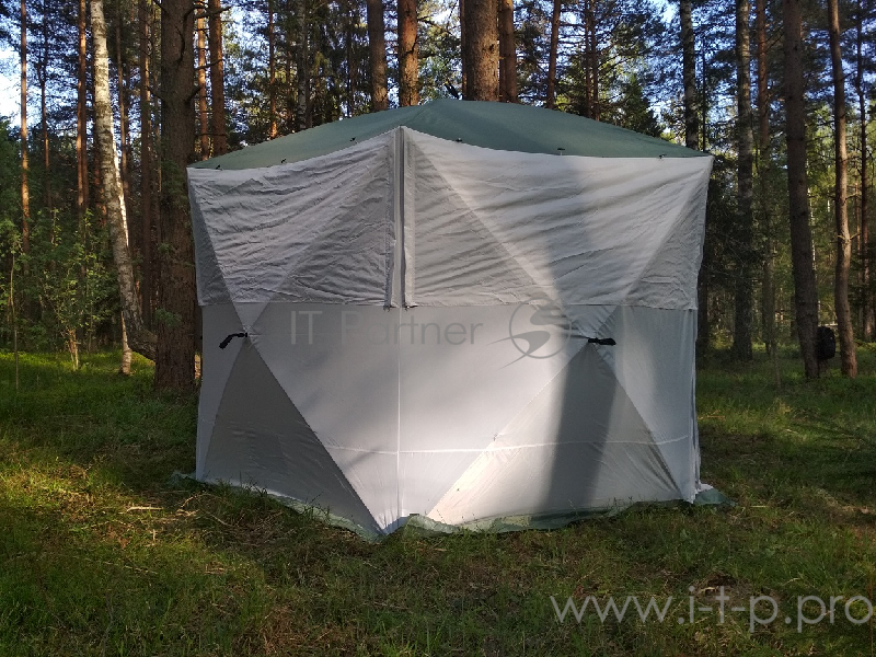 Тент CAMPACK-TENT A-2006W , 6 граней, автомат, с ветро-влагозащитными полотнами