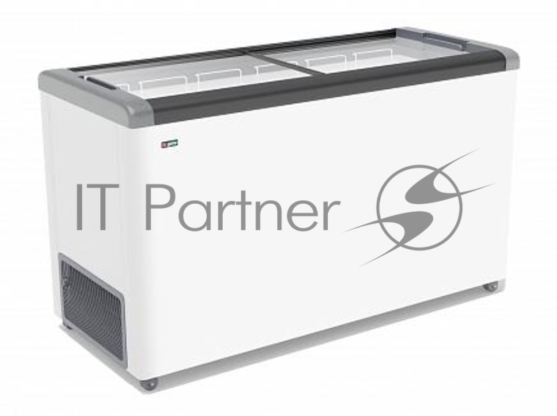 Морозильный ларь Frostor FG 500 С серый, FROSTOR GELLAR серия CLASSIC (морозильные лари с прямым стеклом), Прямые стеклянные шторки, Общий объем 500 л. Полезный объем 450 л. Класс энергоэффективности А, Потребление 391 кВтч/год, Хладогент R134a, Тем