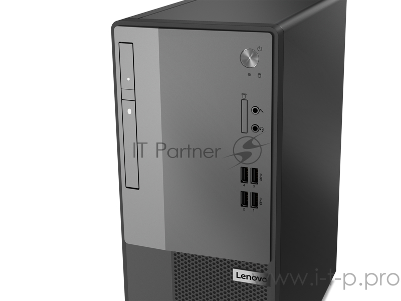 ПК Lenovo V50t 13IMB i3-10100, 8GB DIMM DDR4-2666, 256GB SSD M.2, Intel UHD 630, DVD-RW, 180W, USB KB&Mouse, NoOS, 1Y OS