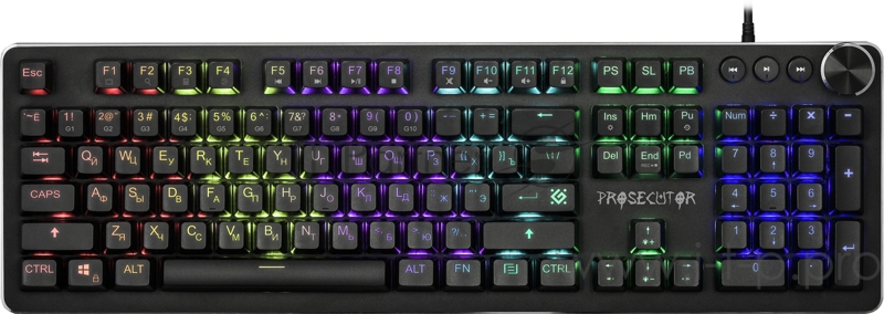 Клавиатура USB PROSECUTOR RU GK-370L 45370 DEFENDER