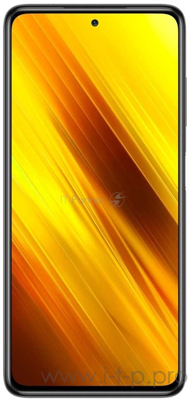 Смартфон Xiaomi Poco X3 128Gb 6Gb серый моноблок 3G 4G 2Sim 6.67 1080x2400 Android 10 64Mpix 802.11 a/b/g/n/ac NFC GPS GSM900/1800 GSM1900 MP3 A-GPS microSD