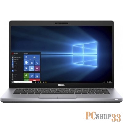 Ноутбук Latitude 5410 Core i5-8365U (1,6GHz) 14,0 FullHD WVA Antiglare 8GB (1x8GB) DDR4 512GB SSD Intel UHD 620 TPM 4 cell (68Whr) W10 Pro 3y NBD gray