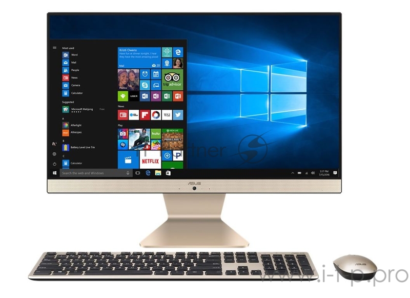 Моноблок ASUS A6521DAK-BA002R black (Ryzen 3 3700U/8Gb/SSD512Gb/NoDVD/AMD int/W10PRO) (90PT02P2-M10670)