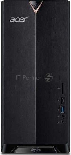 ПК Acer Aspire TC-895 MT i3 10100 (3.6)/8Gb/SSD512Gb/GTX1650 4Gb/CR/Windows 10/GbitEth/500W/черный
