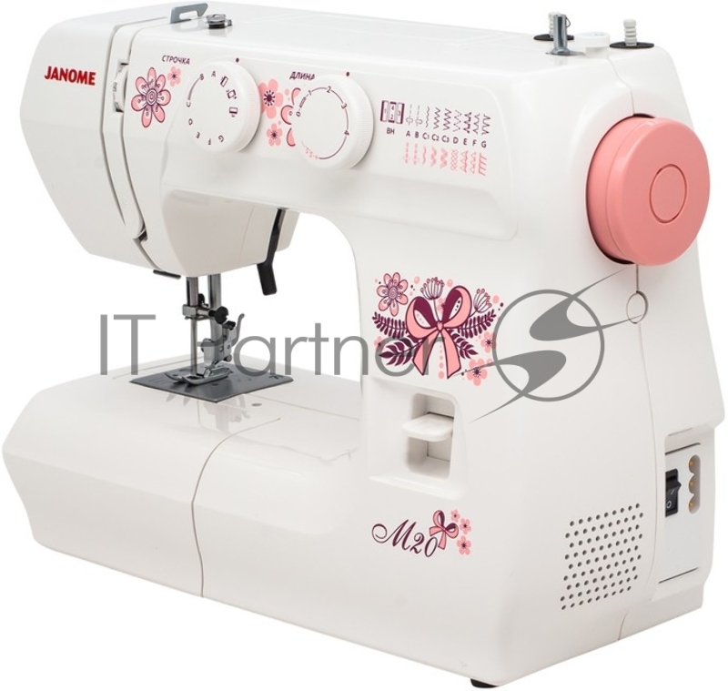 Швейная машина Janome M20 18 операций, петля п/авт., верт. челнок