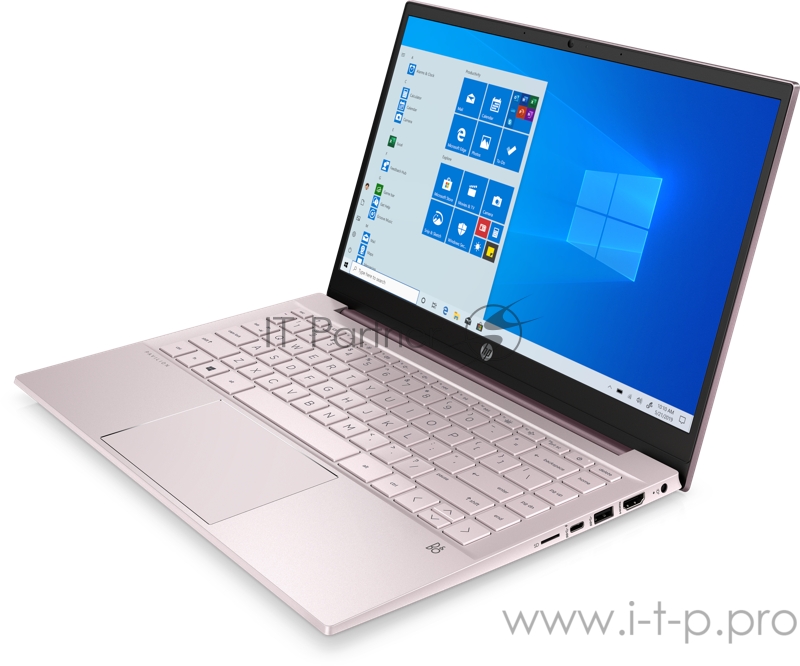 Ноутбук HP Pavilion 14-dv0033ur <2X2P6EA> i5-1135G7 (2.4)/8G/256G SSD/14.0FHD AG IPS/Int:Intel Iris Xe/noODD/Win10 (Serene Pink)