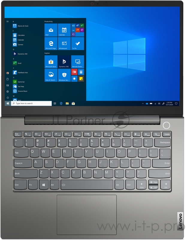 Ноутбук Lenovo ThinkBook 14 G2 ITL 14.0FHD_AG_250N_N/ CORE_I5-1135G7_2.4G_4C_MB/ 8GB(4X16GX16)_DDR4_3200/ 256GB_SSD_M.2_2242_NVME_TLC/ / INTEGRATED_GRAPHICS/ WLAN_2X2AX+BT/ FPR/ 720P_HD_CAMERA_WITH_ARRAY_MIC/ 3CELL_45WH_INTERNAL/ 1xThunderbolt 4 (typ