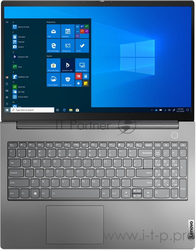 Ноутбук Lenovo ThinkBook 15 G2 ITL 15.6 FHD (1920x1080) AG 300N, i5-1135G7 2.4, 2x8GB DDR4 3200, 512GB SSD M.2, Intel Iris Xe, WiFi 6, BT, FPR, HD Cam, 3cell 45Wh, Win 10 Pro, 1Y CI, 1.7kg