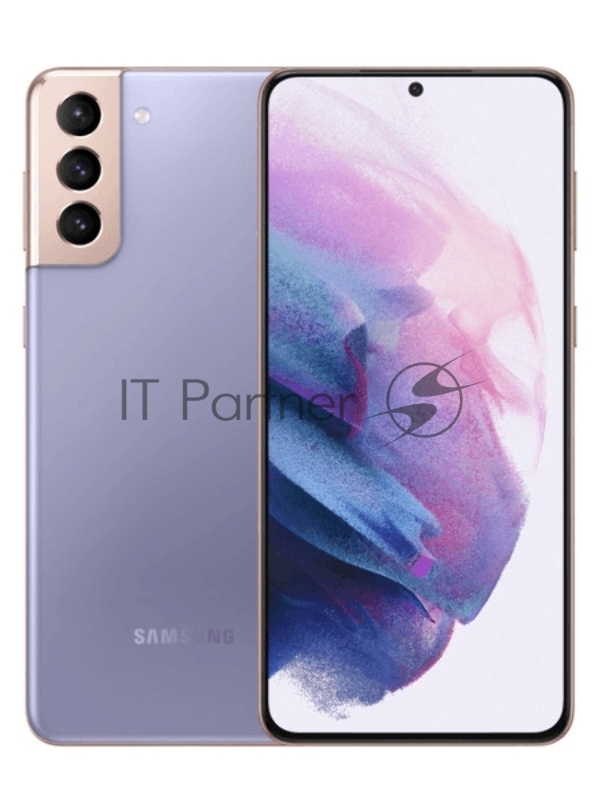 Смартфон Samsung SM-G996 Galaxy S21+ 128Gb 8Gb фиолетовый фантом моноблок 3G 4G 2Sim 6.7 1080x2400 Android 11 64Mpix 802.11 a/b/g/n/ac/ax NFC GPS GSM900/1800 GSM1900 Ptotect MP3