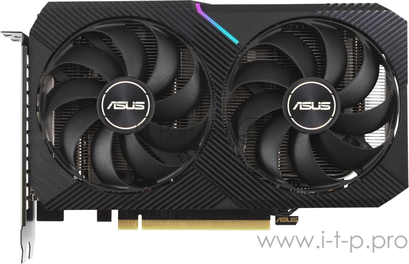 Видеокарта Asus PCI-E nVidia GeForce RTX 3060 12Gb OC (192bit/GDDR6/HDMI/3xDP/RTL) (DUAL-RTX3060-O12G)