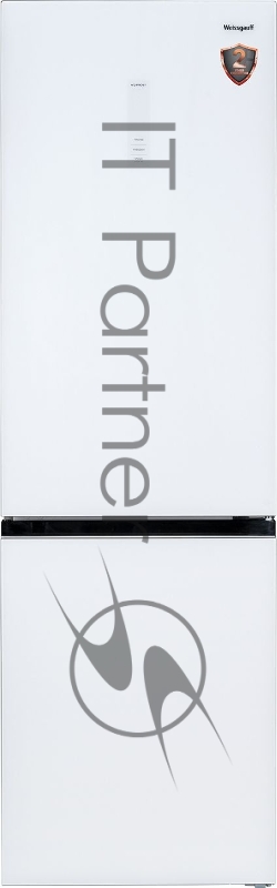 Холодильник Weissgauff WRK 2000 WGNF DC Inverter белое стекло (двухкамерный)