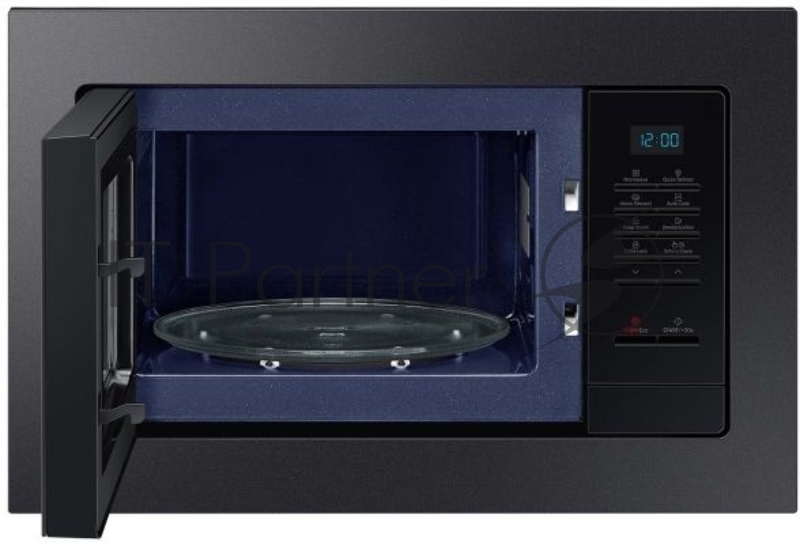 Микроволновая печь Samsung MS20A7013AB/BW черный (встраиваемая)
