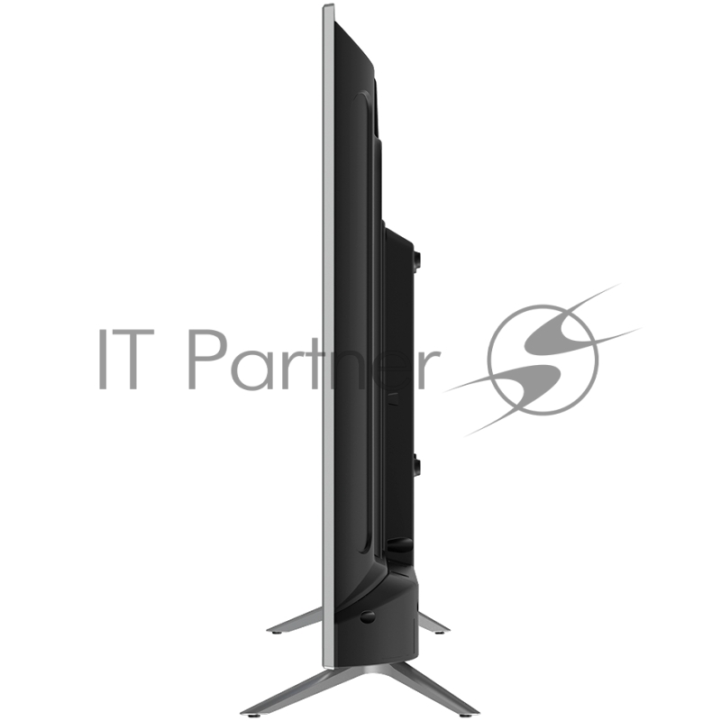 Телевизор Prestigio PTV43SS04Y_CIS_ML тёмно-серый металл (1920x1080) TFT LED, 250cd/m2, USB, HDMI, VGA, RCA, CI slot, Optical, Multimedia player, Smart 1+8Gb, DVB-T2/T/C/S2, 75W, RT2841, 2x6W, silver