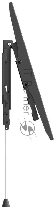 Кронштейн для телевизора Hama FIX Professional черный 37-80 макс.50кг настенный фиксированный