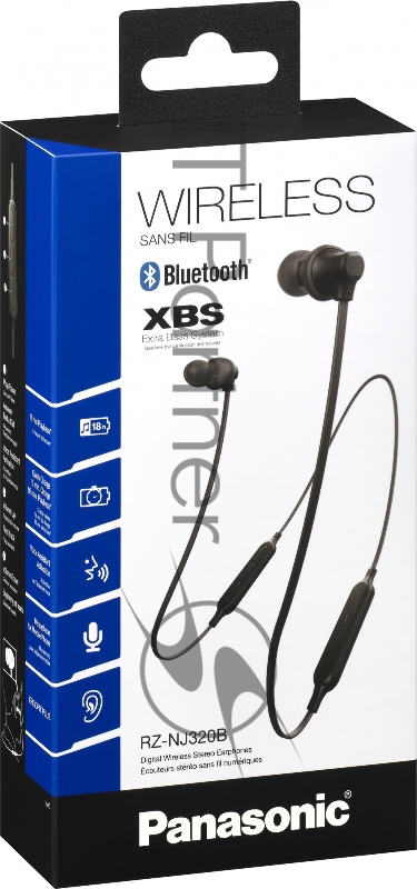Внутриканальные Bluetooth наушники Panasonic RZ-NJ320BGEK, черный