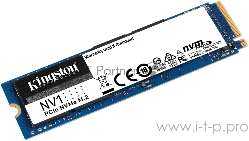1000GB Kingston NV1 M.2 2280 NVMe R/W 2100/1700MB/s 240TBW SNVS/1000G