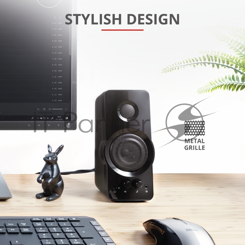 Компьютерные колонки Trust 23695 проводные настольные Orion 2.0