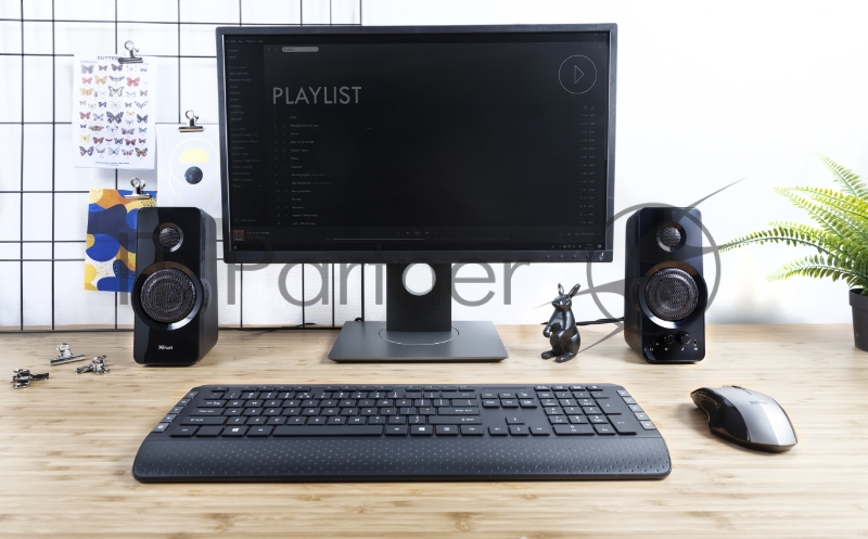 Компьютерные колонки Trust 23695 проводные настольные Orion 2.0