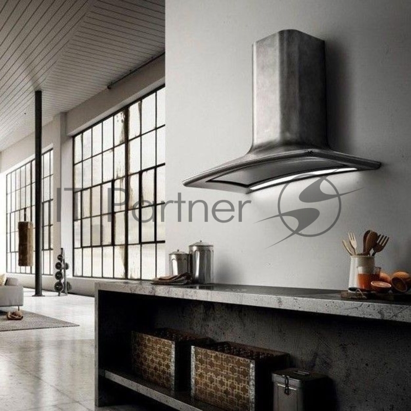 Вытяжка каминная Elica SWEET PELTROX A/85+CAM черный управление: сенсорное (1 мотор)