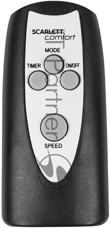 Вентилятор напольный Scarlett SC-SF111RC09 (черный)