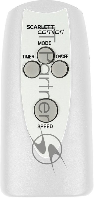 Вентилятор напольный Scarlett SC-SF111RC12 (белый)