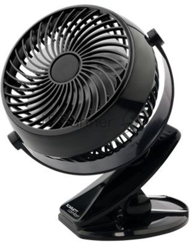 Вентилятор настольный Scarlett SC-DF111S10 (белый)