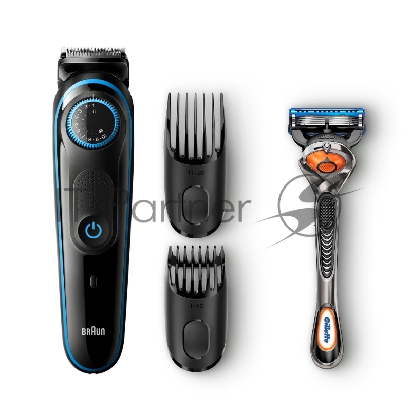 Триммер электрический Braun BT5240 + Бритва Gillette + 2 кас (3/456)