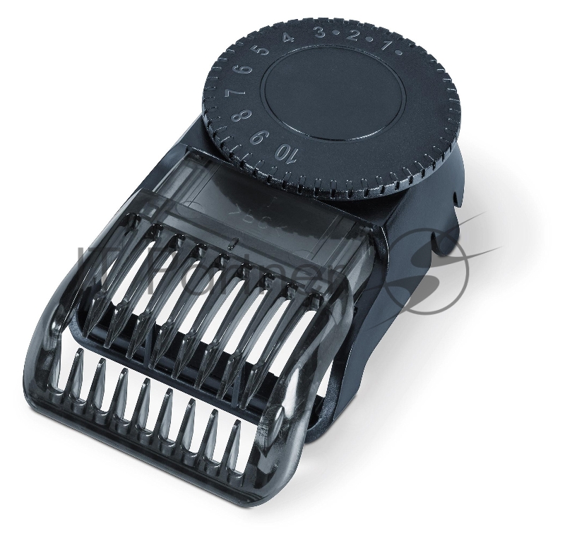 Триммер Beurer HR6000 черный (насадок в компл:1шт)