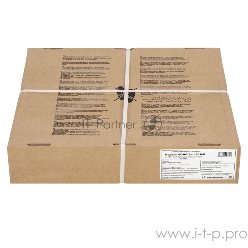 Газовая панель MAUNFELD EGHG.64.43CB/G