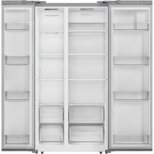 Холодильник Hyundai CS6503FV черное стекло (двухкамерный)