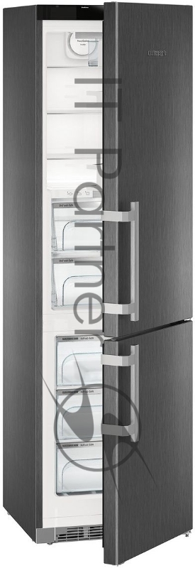 Холодильник Liebherr CBNbs 4875 черная сталь (двухкамерный)