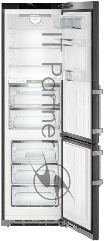 Холодильник Liebherr CBNbs 4875 черная сталь (двухкамерный)