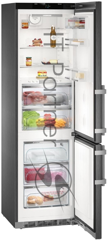 Холодильник Liebherr CBNbs 4875 черная сталь (двухкамерный)