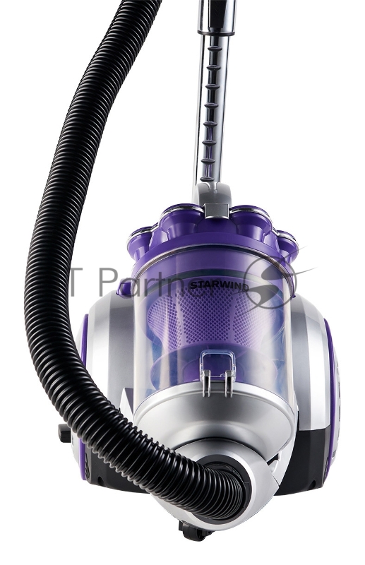 Пылесос Starwind SCV3450 2500Вт фиолетовый/серебристый