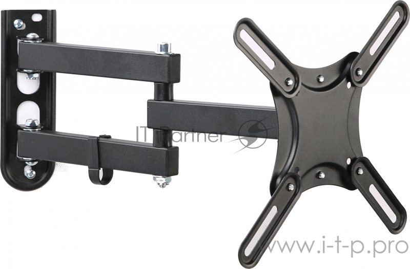 Кронштейн для телевизора Hama R1 118154 черный 19-48 макс.25кг настенный поворот