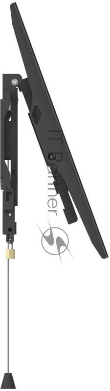 Кронштейн для телевизора Hama TILT Professional черный 32-65 макс.50кг настенный наклон