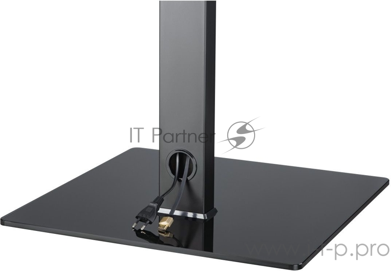 Кронштейн-подставка для телевизора Hama Fullmotion черный 32-65 макс.40кг настольный поворот