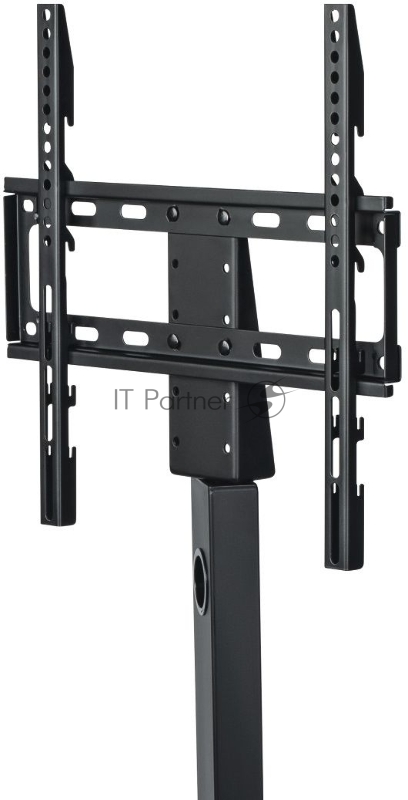 Кронштейн-подставка для телевизора Hama стойка Fullmotion черный 32-65 макс.35кг напольный поворот