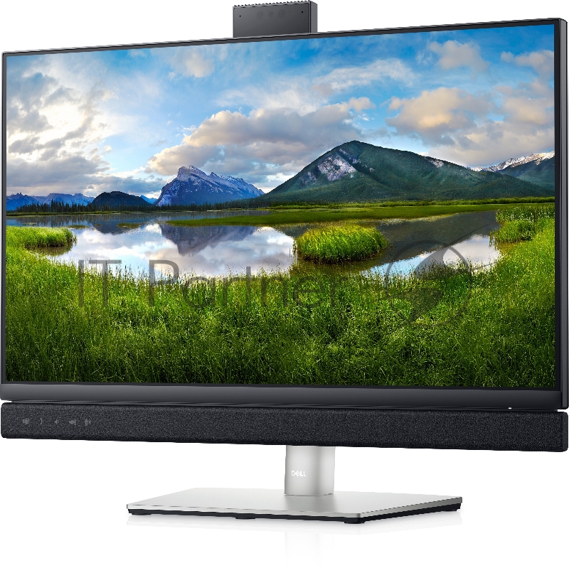 Монитор DELL C2422HE DELL C2422HE 23.8, IPS, 1920x1080, 5ms, 250cd/m2, 1000:1, Height adjustable, Swivel, Pivot, DP, HDMI, USB-C w PD 90W, 5xUSB 3.2, RJ-45, Spk 2x5W, WebCam 5MP, Mic, Black, 3 Y