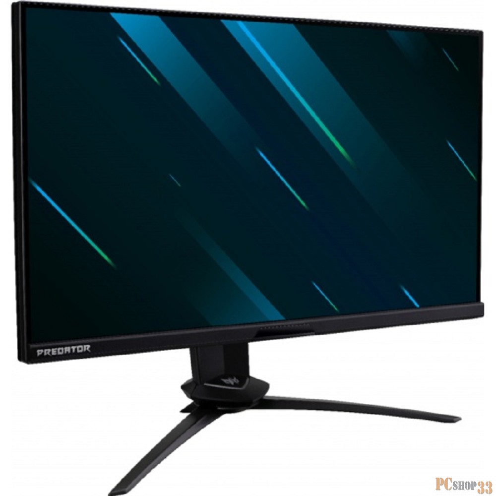 МОНИТОР 24,5 Acer Predator X25 Black (IPS, LED, Wide, 1920x1080, 360Hz, 1ms, 178°/178°, 400 cd/m, 1000:1, +DP, +2хHDMI,