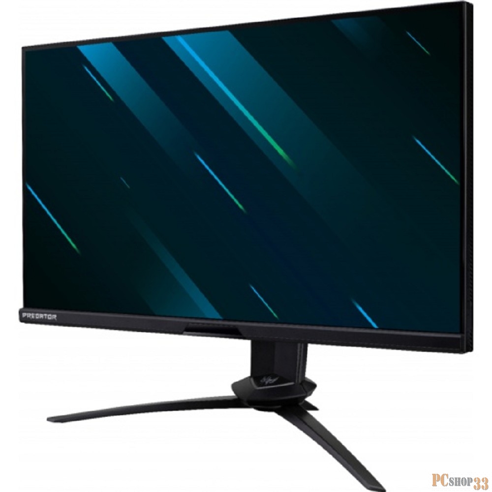 МОНИТОР 24,5 Acer Predator X25 Black (IPS, LED, Wide, 1920x1080, 360Hz, 1ms, 178°/178°, 400 cd/m, 1000:1, +DP, +2хHDMI,