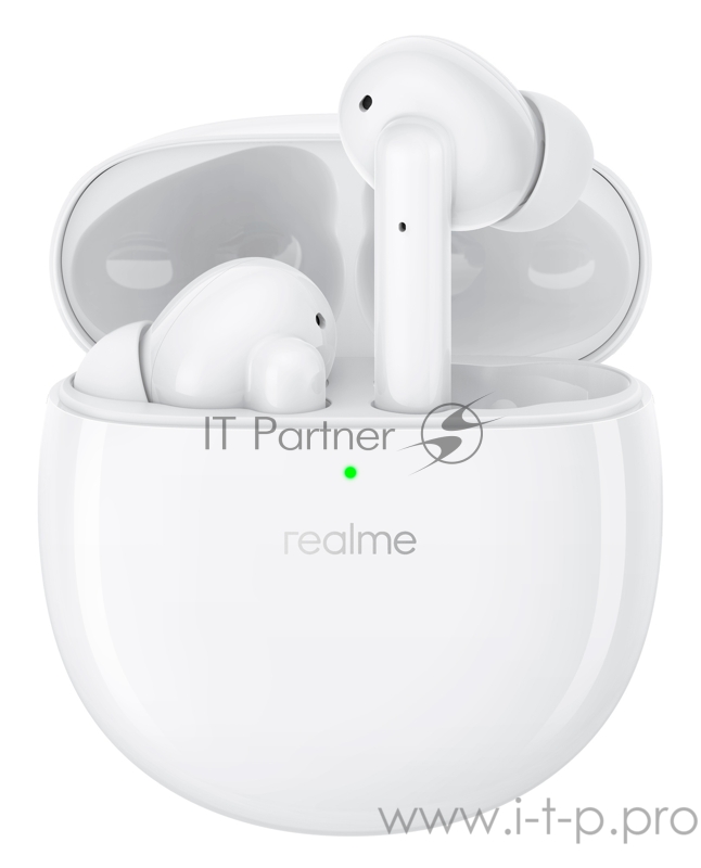 Гарнитура вкладыши Realme Buds Air Pro RMA210 белый беспроводные bluetooth в ушной раковине (4813072)