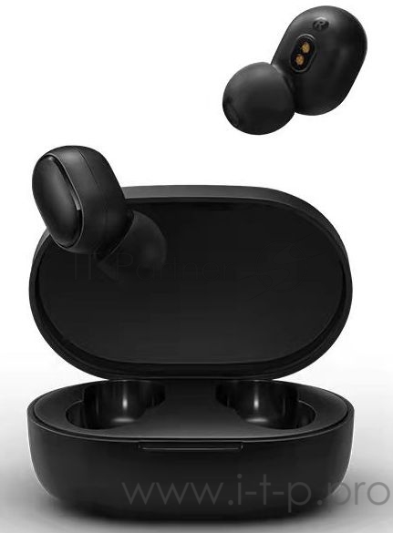 Гарнитура вкладыши Xiaomi Mi True Wireless Earbuds Basic 2S черный беспроводные bluetooth в ушной раковине (BHR4273GL)