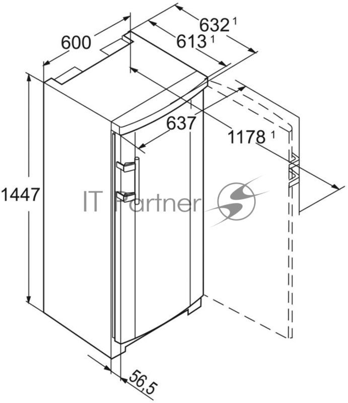 Морозильная камера Liebherr GP 2433 белый