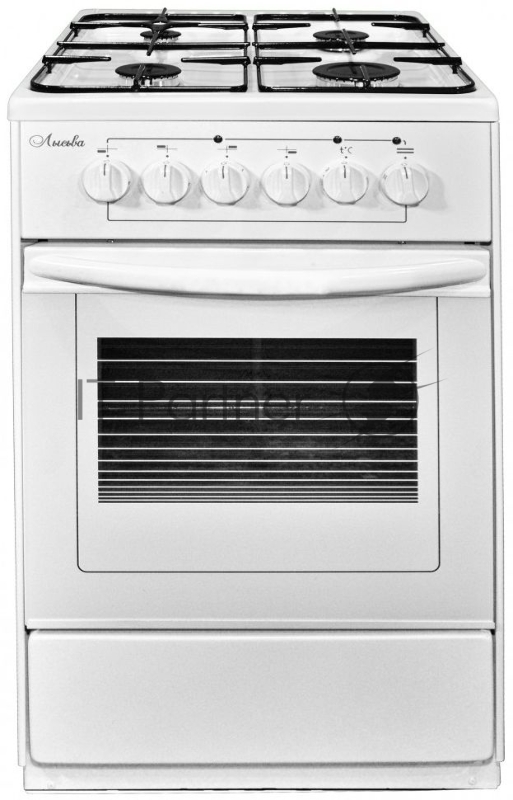 Плита Комбинированная Лысьва ЭГ 401 СТ-2у белый (без крышки) реш.сталь