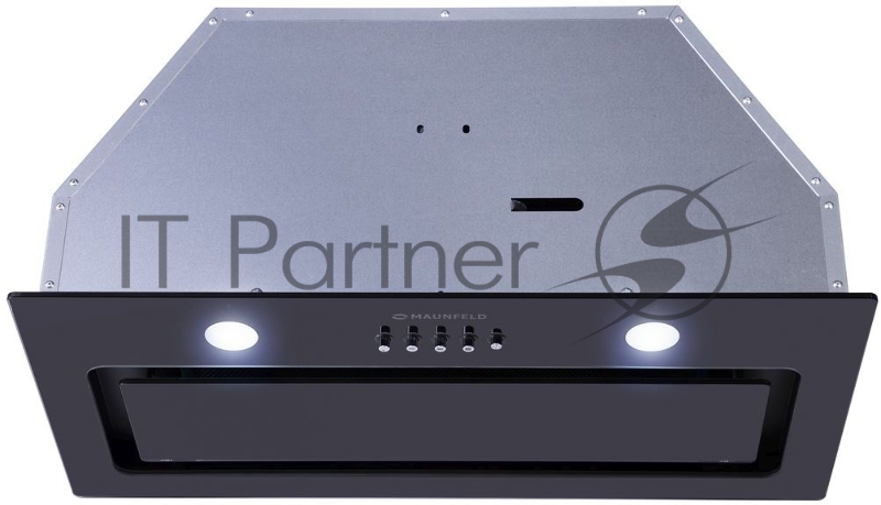 Вытяжка встраиваемая Maunfeld Thames 601GG черный управление: кнопочное (1 мотор)