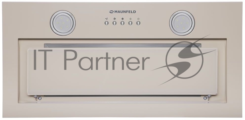 Вытяжка встраиваемая Maunfeld TRAPEZE 602IG бежевый управление: кнопочное (1 мотор)