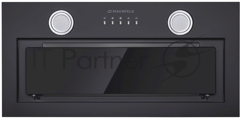 Вытяжка встраиваемая Maunfeld TRAPEZE 602IG черный управление: кнопочное (1 мотор)
